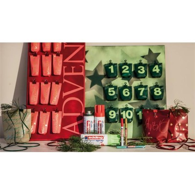 Akrilfesték spray, 200 ml, EDDING "5200", matt piros
