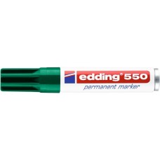 Alkoholos marker, 3-4 mm, EDDING "550", zöld