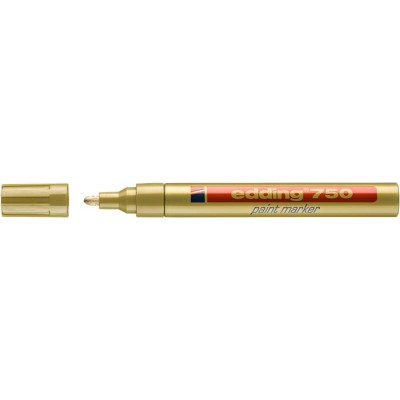 Lakkmarker, 2-4 mm, EDDING "750", arany