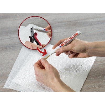 Lakkmarker, 2-4 mm, EDDING "750", barna
