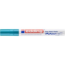 Lakkmarker, 2-4 mm, EDDING "750", világoskék