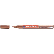 Lakkmarker, 1-2 mm, EDDING "751", vörösréz