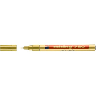 Lakkmarker, 0,8 mm, EDDING "780", arany