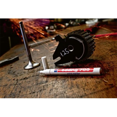 Lakkmarker, 0,8 mm, EDDING "780", kék