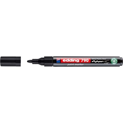 Lakkmarker, 2-3 mm, PCR, EDDING "790", fekete