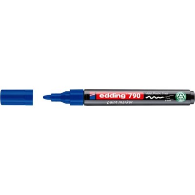 Lakkmarker, 2-3 mm, PCR, EDDING "790", kék