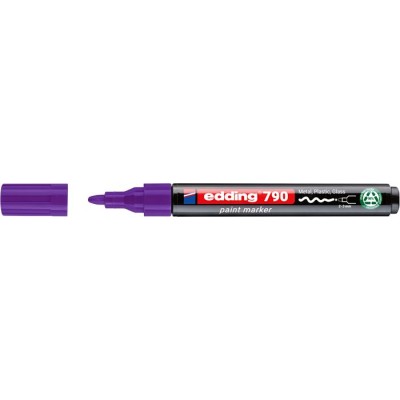 Lakkmarker, 2-3 mm, PCR, EDDING "790", lila