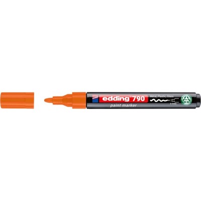 Lakkmarker, 2-3 mm, PCR, EDDING "790", narancs