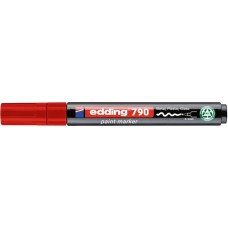Lakkmarker, 2-3 mm, PCR, EDDING "790", piros