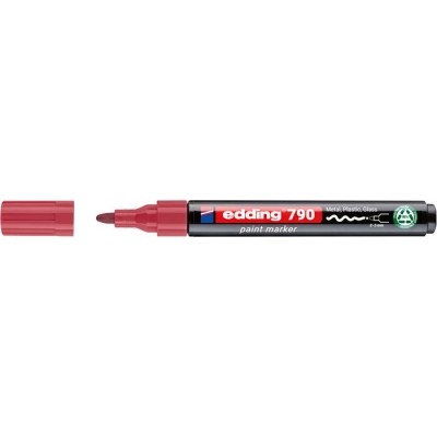 Lakkmarker, 2-3 mm, PCR, EDDING "790", rózsaszín