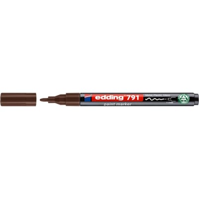 Lakkmarker, 1-2 mm, PCR, EDDING "791", barna