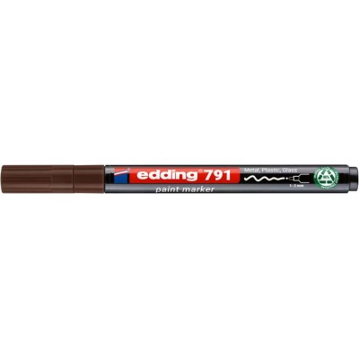Lakkmarker, 1-2 mm, PCR, EDDING "791", barna