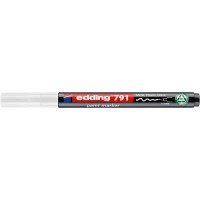 Lakkmarker, 1-2 mm, PCR, EDDING "791", fehér