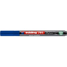Lakkmarker, 1-2 mm, PCR, EDDING "791", kék