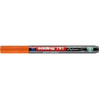 Lakkmarker, 1-2 mm, PCR, EDDING "791", narancs