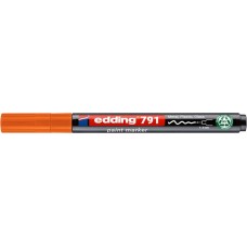 Lakkmarker, 1-2 mm, PCR, EDDING "791", narancs