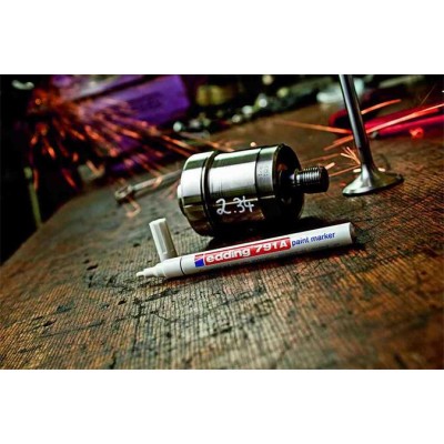 Lakkmarker, 1-2 mm, EDDING "791", sárga