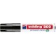 Alkoholos marker, 4-12 mm, vágott, EDDING "800", fekete