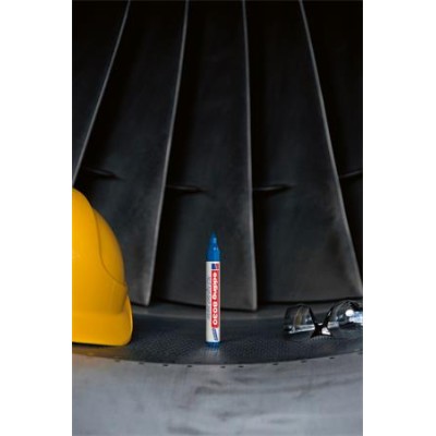 Alkoholos marker, 1,5-3 mm, kúpos, EDDING "8030 NLS", kék