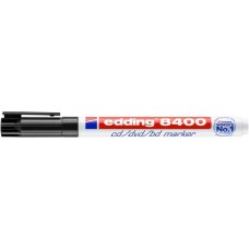 Alkoholos marker, CD/DVD, 0,5-1 mm, EDDING "8400", fekete