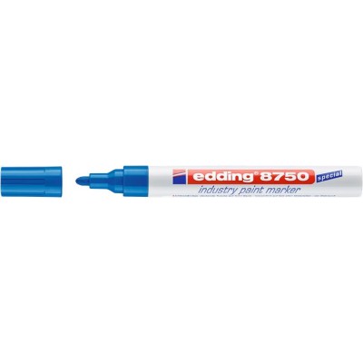 Lakkmarker, 2-4 mm, EDDING, "8750", kék