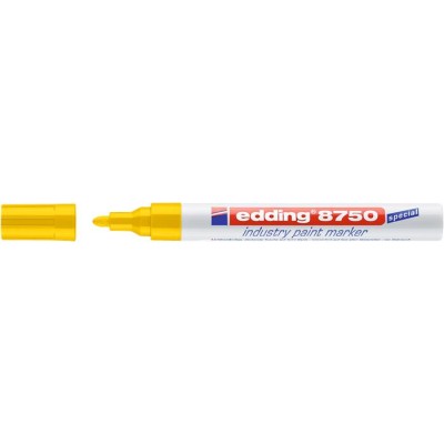 Lakkmarker, 2-4 mm, EDDING, "8750", sárga