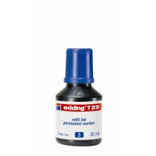 Utántöltő alkoholos markerhez, EDDING "T25", kék