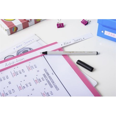 Tűfilc, 0,3 mm, EDDING "89 Office Liner", fekete