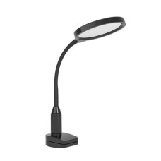 Asztali lámpa, CCT LED, felfogatható, CCT LED, 5 W, érintőkapcsoló, EGLO "Lauro", fekete