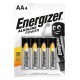 Elem, AA ceruza, 4 db, ENERGIZER "Alkaline Power"