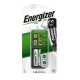 Elemtöltő, AA ceruza/AAA mikro, 2x2000mAh, ENERGIZER "Mini"