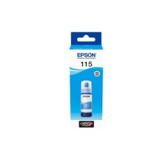 T07D24 Tinta, EcoTank L8160, L8180 nyomtatókhoz, EPSON, cián, 70 ml