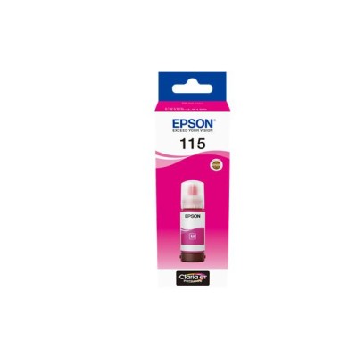 T07D34 Tinta, EcoTank L8160, L8180 nyomtatókhoz, EPSON, magenta, 70 ml