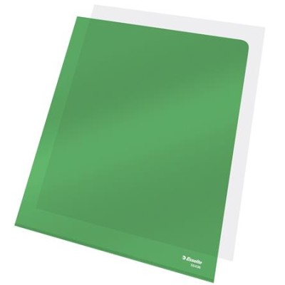 Genotherm, "L", A4, 150 mikron, víztiszta felület, ESSELTE "Luxus", zöld