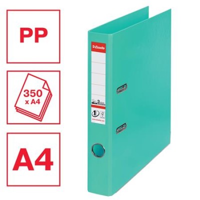 Iratrendező, 50 mm, A4, PP, élvédő sínnel, ESSELTE "Standard", mentazöld Iratrendező, 50 mm, A4, PP, élvédő sínnel, ESSELTE "Standard", mentazöld