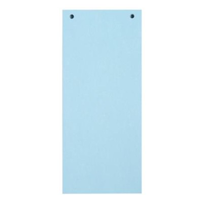 Elválasztó csÍk, karton, 105x240 mm, EXACOMPTA, világoskék