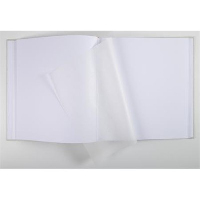 Fotóalbum, csavarozott gerincű, 29x32 cm, 30 lap, EXACOMPTA "CHAMPETRE", fehér