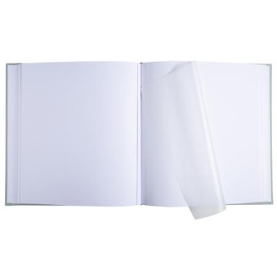 Fotóalbum, 29x32 cm, 30 lap, EXACOMPTA "Ellipse", szürkészöld