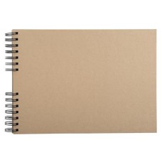 Kreatív scrapbook készlet, EXACOMPTA "Kraft"