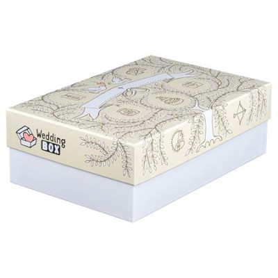Ajándékdoboz, 24x36x12 cm, EXACOMPTA, esküvő Ajándékdoboz, 24x36x12 cm, EXACOMPTA, esküvő