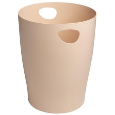 Papírkosár, 15 liter, PP, EXACOMPTA "Ecobin Skandi", nude