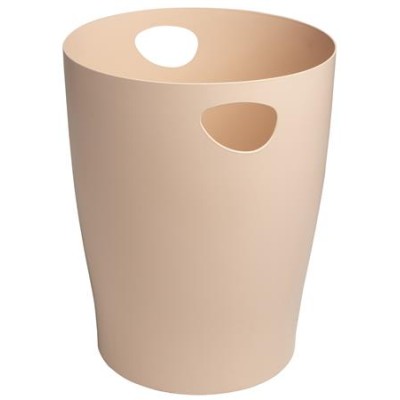 Papírkosár, 15 liter, PP, EXACOMPTA "Ecobin Skandi", nude