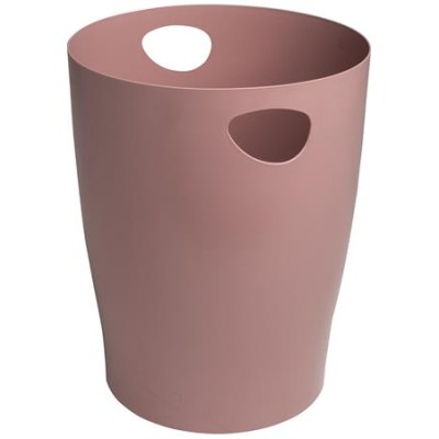 Papírkosár, 15 liter, PP, EXACOMPTA "Ecobin Skandi", púderrózsaszín