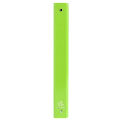 Gyűrűs könyv, 4 gyűrű, 40 mm, A4, karton, EXACOMPTA "Iderama", lime