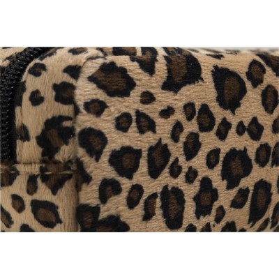 Tolltartó, cipzáras, szögletes, EXACOMPTA "Leopard"