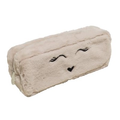 Tolltartó, cipzáras, EXACOMPTA "Fur", vegyes színek