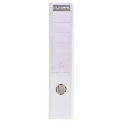 Iratrendező, 70 mm, A4, PVC, EXACOMPTA, fehér