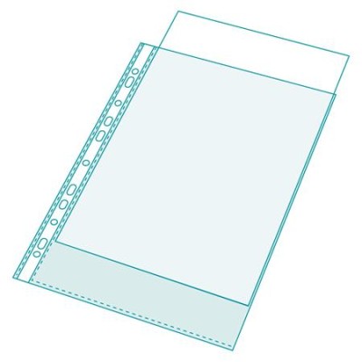 Katalógustartó genotherm, lefűzhető, A4, PP, EXACOMPTA