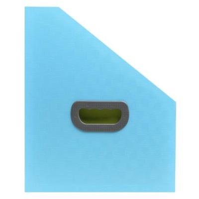 Harmonika iratpapucs, 265x325 mm, PP, 12 rekeszes, EXACOMPTA "Pop`NCo", ciánkék