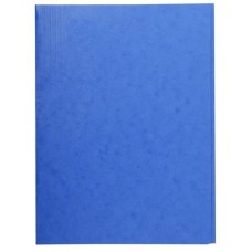 Pólyás dosszié, karton, A4, EXACOMPTA, kék